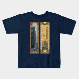 Arendelle Tapestries II Kids T-Shirt